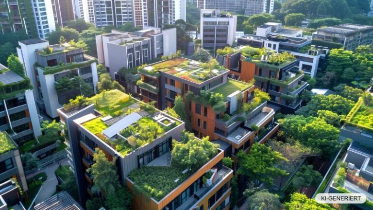 Grüne Dächer: Vorteile für Immobilieneigentümer