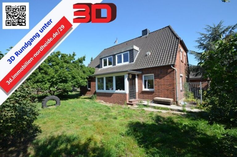 EINFAMILIENHAUS MIT EINLIEGERWOHNUNG UND NEBENGEBÄUDE ZWISCHEN BARDOWICK UND LÜNEBURG
