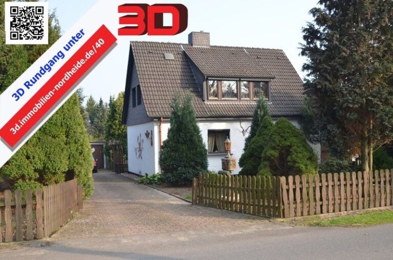 EINFAMILIENHAUS AUF GROßEM NATURGRUNDSTÜCK BEI BIENENBÜTTEL