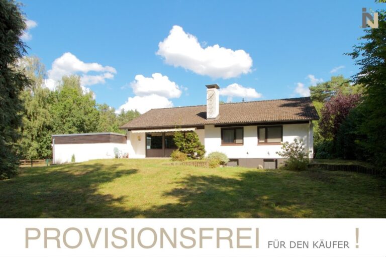 VERKAUFT!  Einfamilienhaus in begehrter Lage von Buchholz i.d.N. –  OT Holm-Seppensen