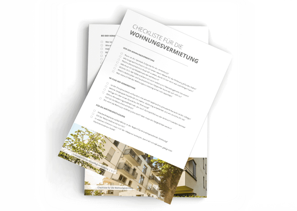 Checkliste Hausverkauf Checkliste Wohnungsvermietung